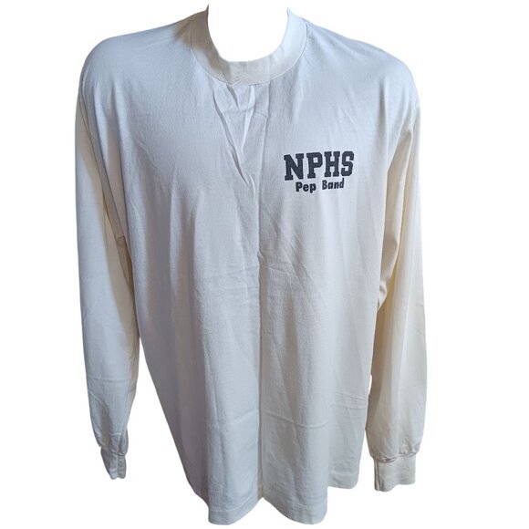 Vintage XL T-Shirt Single Stitch Nebraska Pep Band Long Sleeve Kokopelli Graphic - Picture 2 of 6